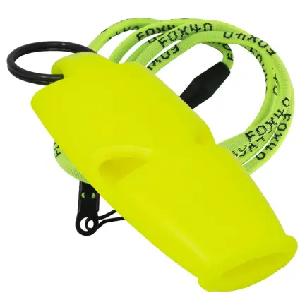 Fox 40 Micro whistle + Break-a-way lanyard