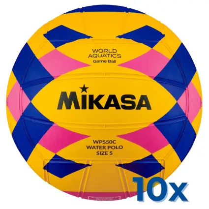 Пакет 10 х Mikasa WP550C топка за водна топка