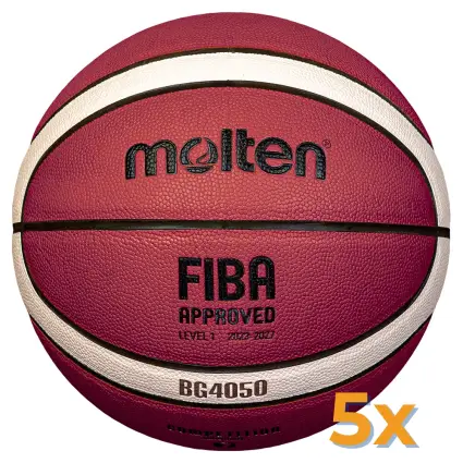 Pack 5 x Molten BG4050 basketball